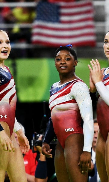 This stat shows how dominant the U.S. women's gymnastics team was in Rio
